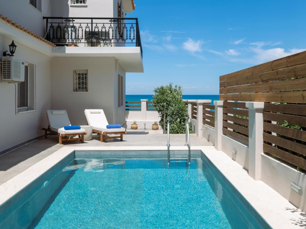 ארגאסי Villa Elizabeth - Seafront Classic Villa! מראה חיצוני תמונה